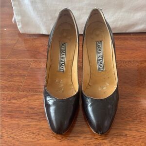 Norma Kamali Rare Classic Black Heels